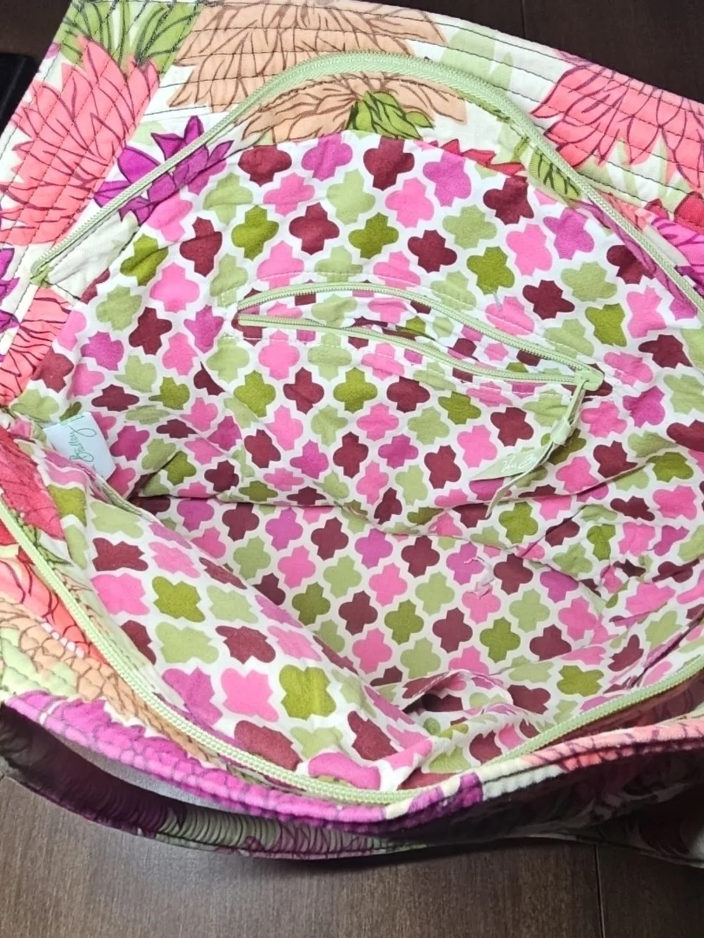Vera Bradley quilted floral